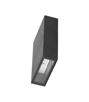 4W Vegglampe - LED, 3000K, svart