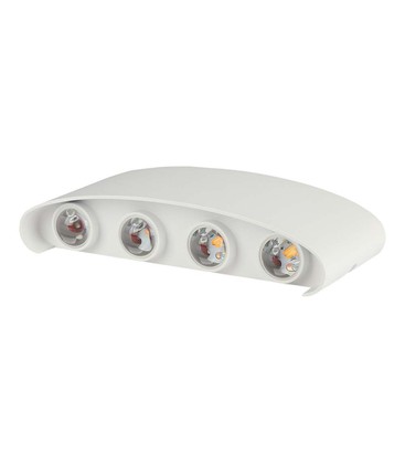 7W Vegglampe LED 4000K Sandhvit.