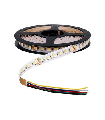 60 24W/m LED Strip Lys - CCT 3i1+RGB, IP20, 24V.