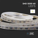 5m RGB+CCT 24W/m LED stripe - RGB+2700-6500K, IP65, 24V
