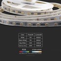 5m RGB+CCT 24W/m LED stripe - RGB+2700-6500K, IP65, 24V
