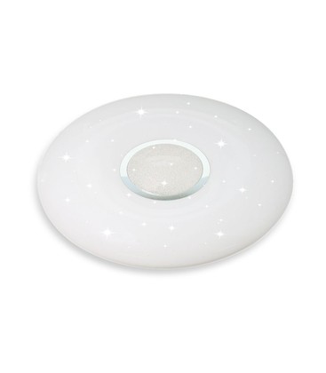 LED Designer Kuppellys - 30W, 60W, fjernkontroll, CCT-endring, dimbar, rundt deksel