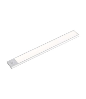 2.5W LED Skapslys - med PIR Sensor, 3000K, Sølv, Hus, IP20