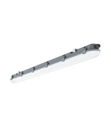 18W LED Vanntett Lampe - 60cm, Samsung Chip, Melkeaktig Deksel, 6500K.