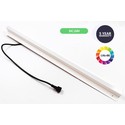 Trebetong/gips LED lysskinne 60 cm - 19W, Akustilight, innfelt, 24V