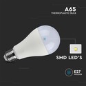 15W A65 LED Pære E27 - 200 graders spredning