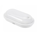 Technic Lampe LED 20W IP54 230V - Oval, Nøytral hvit, PIR.