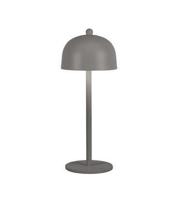 V-Tac Oppladbar bordlampe 3i1 - CCT, grå, IP20, touch dimbar