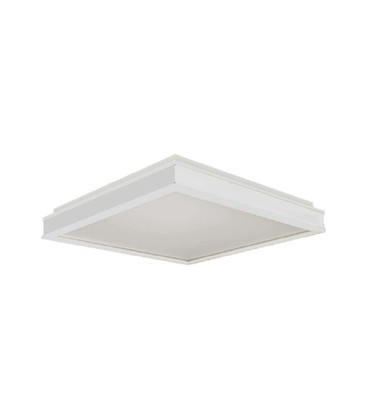 18W LED Designer Lys - 4000K, Hvit, Firkantet