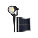 V-Tac solcelle hagelampe - Svart, COB LED, med spyd, IP65