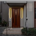 V-Tac 10W LED Sort vegglampe - IP65 utendørs, 230V, inkl. lyskilde