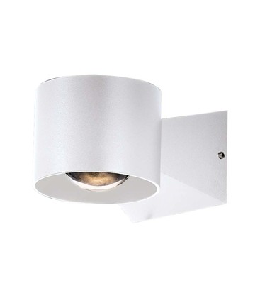 5W Vegglampe - 3000K, hvit, Hus, IP65