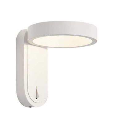 5W vegglampe - LED, 3000K+4000K, hvit, IP65