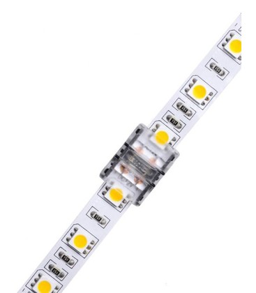 Samler til LED strip - 10mm, enkeltfarget, IP65, 5V-24V