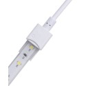 Vanntett startstikk til LED stripe - 8mm, enkeltfarget, IP68, 5V-24V