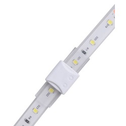 Enkeltfarget LED strip tilbehør 12V/24V IP68 Vanntett samler til LED strip - 8mm, enkeltfarget, IP68, 5V-24V