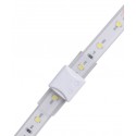 Vanntett samler til LED strip - 8mm, enkeltfarget, IP68, 5V-24V