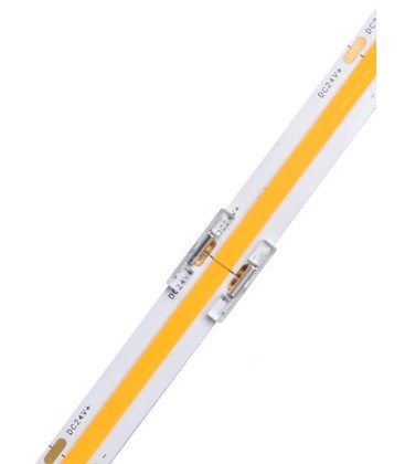 Lavprofil samler til LED strip - 10mm, COB, enkeltfarget, IP20, 5V-24V