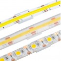 20 stk. skjulte monteringsklips til LED stripe - 8mm, passer til IP20 strips