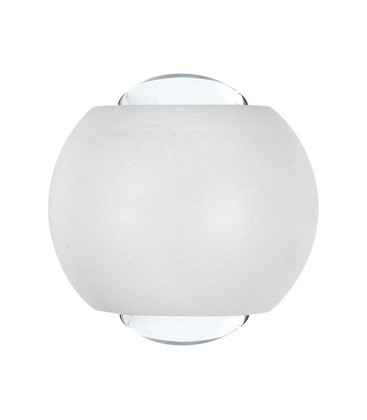 2W Vegglampe - LED, COB, 2 Veis, 4000K, Hvit Hus