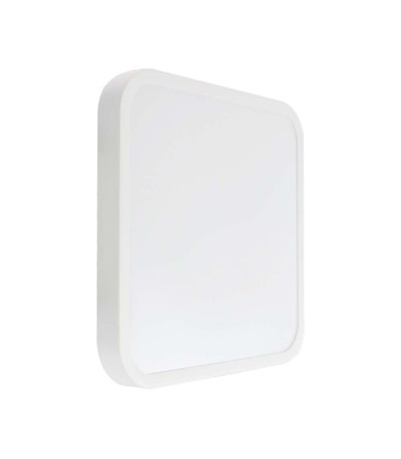 V-Tac 18W LED taklampe - IP44, 25 x 25cm, høyde 6,5cm, hvit kant, inkl. lyskilde V-Tac 18W LED taklampe - IP44, 25 x 25cm, høyde 6,5cm, hvit kant, inkl. lyskilde