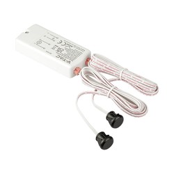 Sensorer Infrarød Dørsensor - Hvit Kabinett, 230V, maks 200W