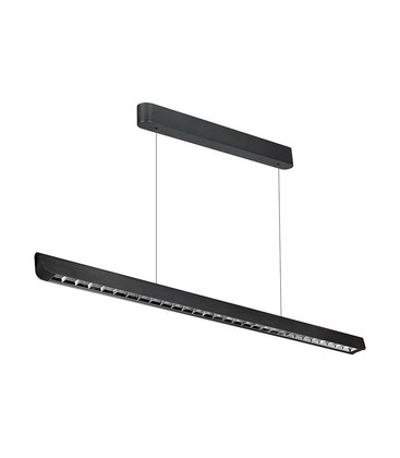 36W LED lineær hengelampe - Samsung-linse, type 3i1, svart