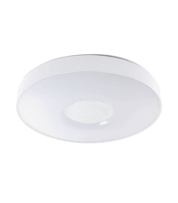 LED Designer Taklampe - 30W/60W/30W, Fjernkontroll, Dimbart, Victory, Hvitt Deksel