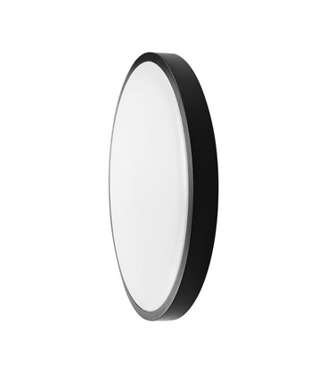 V-Tac 24W LED sensorlampe - Ø35cm, IP44, Innebygd sensor, fjernkontroll, svart kant, inkl. lyskilde V-Tac 24W LED sensorlampe - Ø35cm, IP44, Innebygd sensor, fjernkontroll, svart kant, inkl. lyskilde
