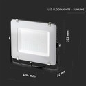 V-Tac 150W LED lyskaster - Samsung LED chip, arbeidslampe, utendørs