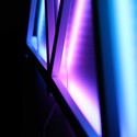 Hexa-Light RGBIC komplett sett - 6 lyslister, veggmontert, Bluetooth-app, USB