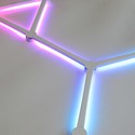 Hexa-Light RGBIC komplett sett - 6 lyslister, veggmontert, Bluetooth-app, USB