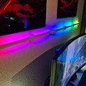 Hexa-Light RGBIC komplett sett - 6 lyslister, veggmontert, Bluetooth-app, USB