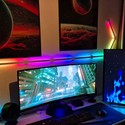 Hexa-Light RGBIC komplett sett - 6 lyslister, veggmontert, Bluetooth-app, USB