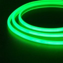 5 m.vanntett Grønn Neon COB LED strip - 230V, IP67, 288 LED, 11,5W/m, kan kuttes hver 50cm