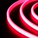 5 m.vanntett Rød Neon COB LED strip - 230V, IP67, 288 LED, 11,5W/m, kan kuttes hver 10cm