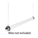 Dura66 40W LED armatur - 120 cm, IP66, gjennomgangskobling, IK10, 137lm/W