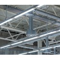 120cm vanntett komplett LED armatur - 36W, gjennomkoblet, IP65, 230V