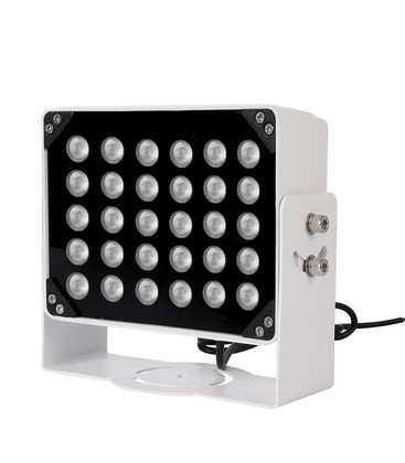 Infrarød projektør for overvåking / kamera - 850nm, IR nattbelysning, LED projektør, 30W, IP65, 230V