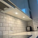 3 stk. LEDlife Reco68 møbelspot - Matt hvit, inkl. strømforsyning