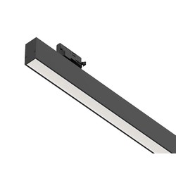 3-Faset LEDlife 40W LED lysskinne til kontor - Til 3-faset skinner, sort, 100 lm/W, 120 cm