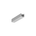 2m aluprofil HOOD14 F/U1 - Anodisert, påbygging, LED skinne