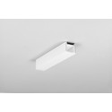 2m aluprofil HOOD14 F/U1 - Hvitlakkert, påbygging, LED skinne