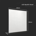 V-Tac LED Panel 60x60 - 36W, flicker free, 120 lm/W, hvit kant