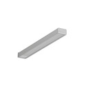 1m aluminiumsprofil SLIM8 AC2/Z - Anodisert, påbygging, LED skinne