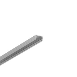 Påbygg 2m aluprofil SLIM8 AC2/Z - Anodisert, påbygging, LED skinne