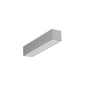 1m aluminiumsprofil SMART16 BC3/U4 - Anodisert, påbygg, LED skinne
