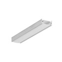 2m aluminiumsprofil SURFACE10.V2 BC/U - Ubehandlet aluminium, påbygning, LED-skinne