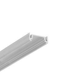 Påbygg 2m aluprofil SURFACE14 EE7F/TY - Ubehandlet aluminium, påbygging, LED skinne