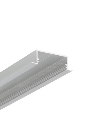 1m aluminiumsprofil VARIO30-06 ACDE-9/U9 - Anodisert, innfelt, LED skinne